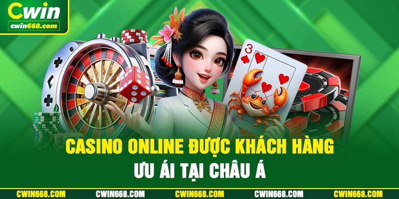 Casino online điểm ăn khách nhất nhì châu Á